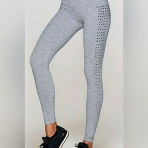 Lorna Jane Women’s Leggings High Waist Triangle Pattern Along Sides